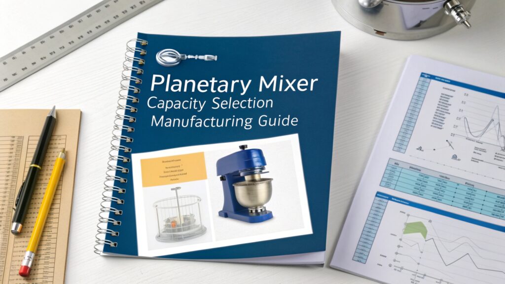 Planetary mixer capacity selection guide